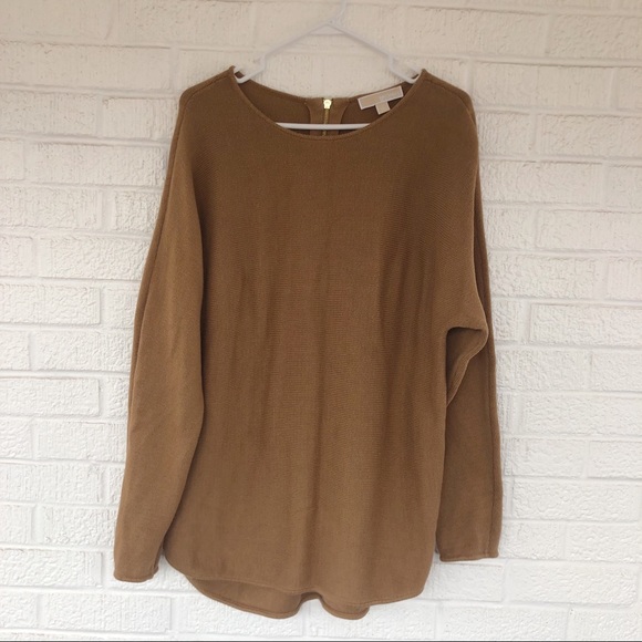 MICHAEL Michael Kors Tan Crew Neck Sweater - Picture 3 of 12